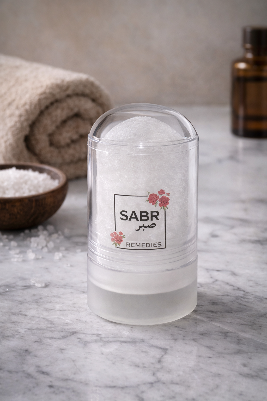 Pure Mineral Salt Deodorant – Fragrance Free