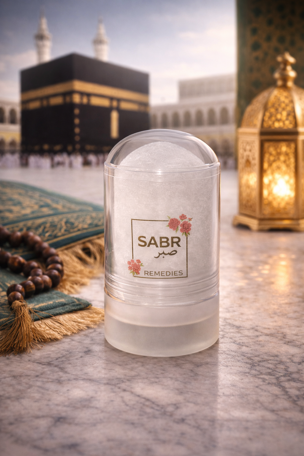 Pure Mineral Salt Deodorant – Fragrance Free