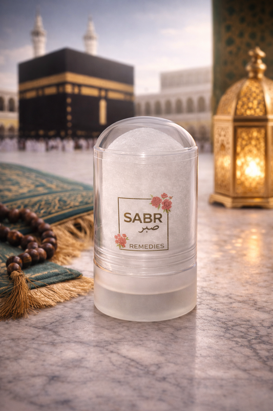 Pure Mineral Salt Deodorant – Fragrance Free